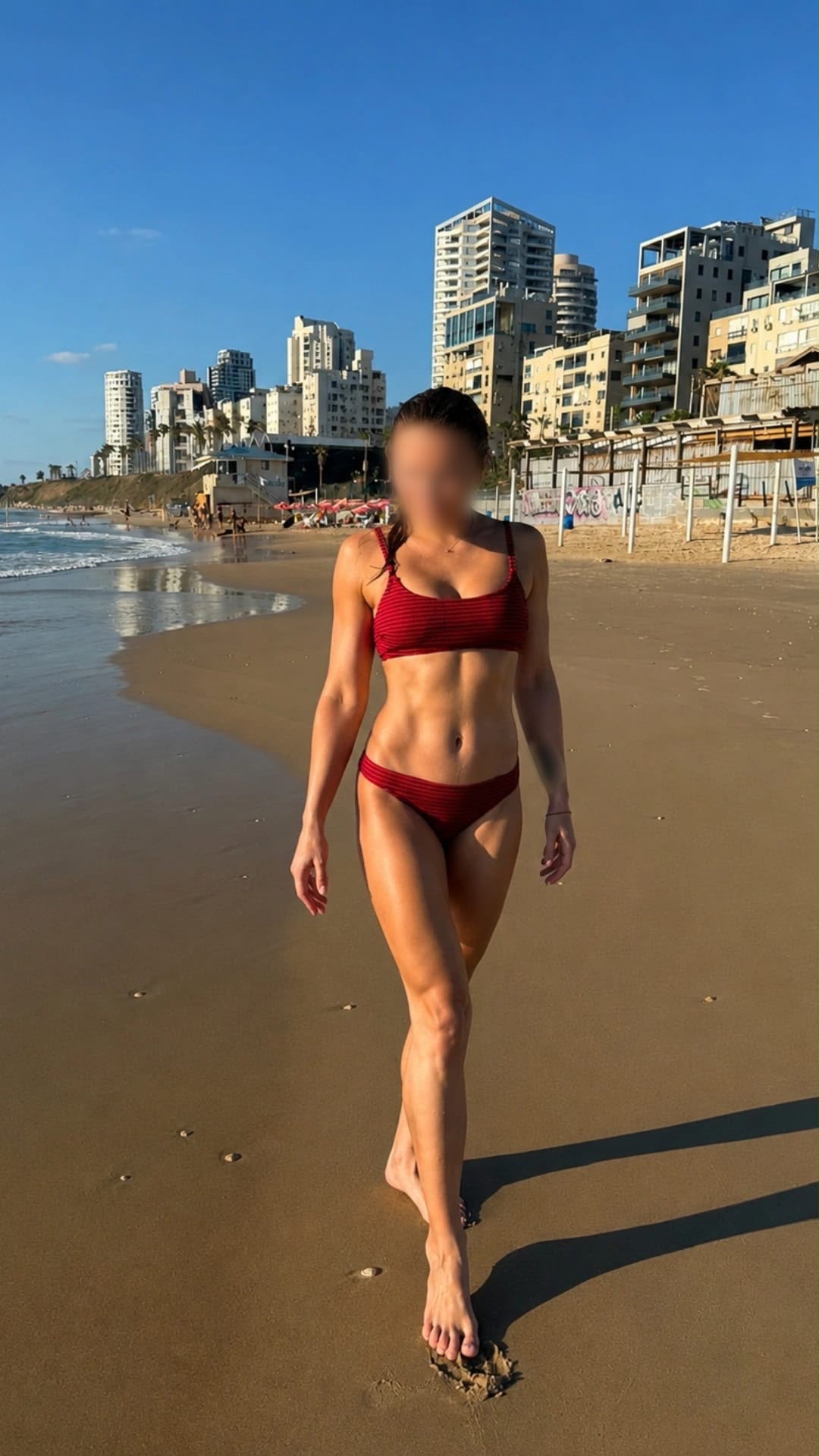 לרה ירושלים-בלונדה בחורה עם ניסיון רזה