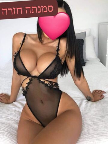 סמנתה חזרה לתל אביב ובגדול מארחת במקום ברמה גבוהה עם שירות הכי טוב שיש